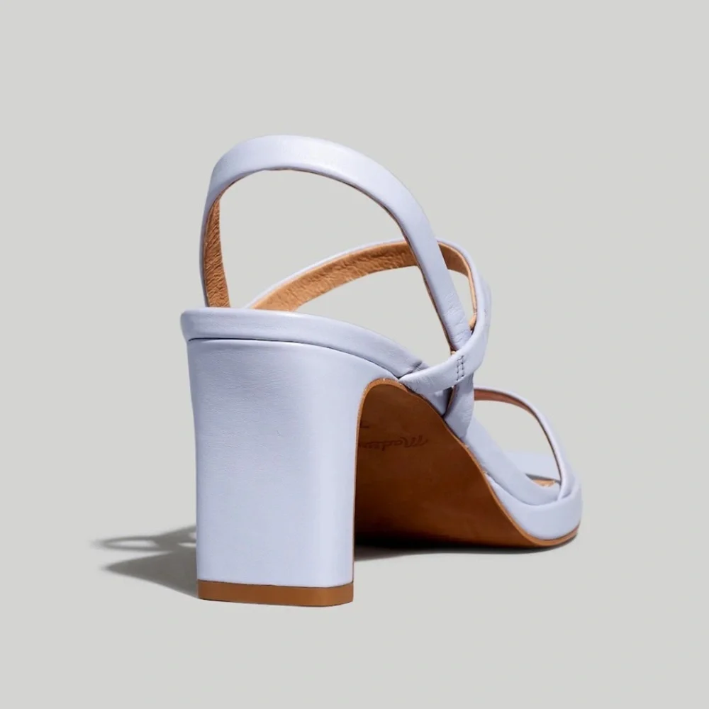 Madewell The Cherelle Slingback Heeled Sandal - Purple size 8.5